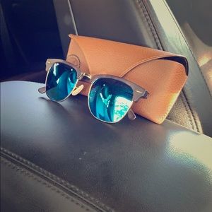 Ray Ban Sunglasses Worn Once!!